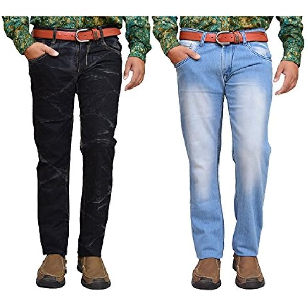 Buy oiin Multi Coloured Patti Red Stripe Slim Fit Jeans 842